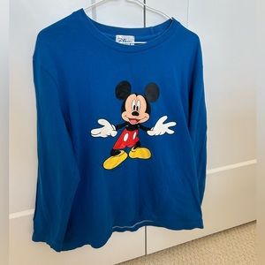 Super Cute Disney by Giordano Top - Front & Back Mickey Mouse!